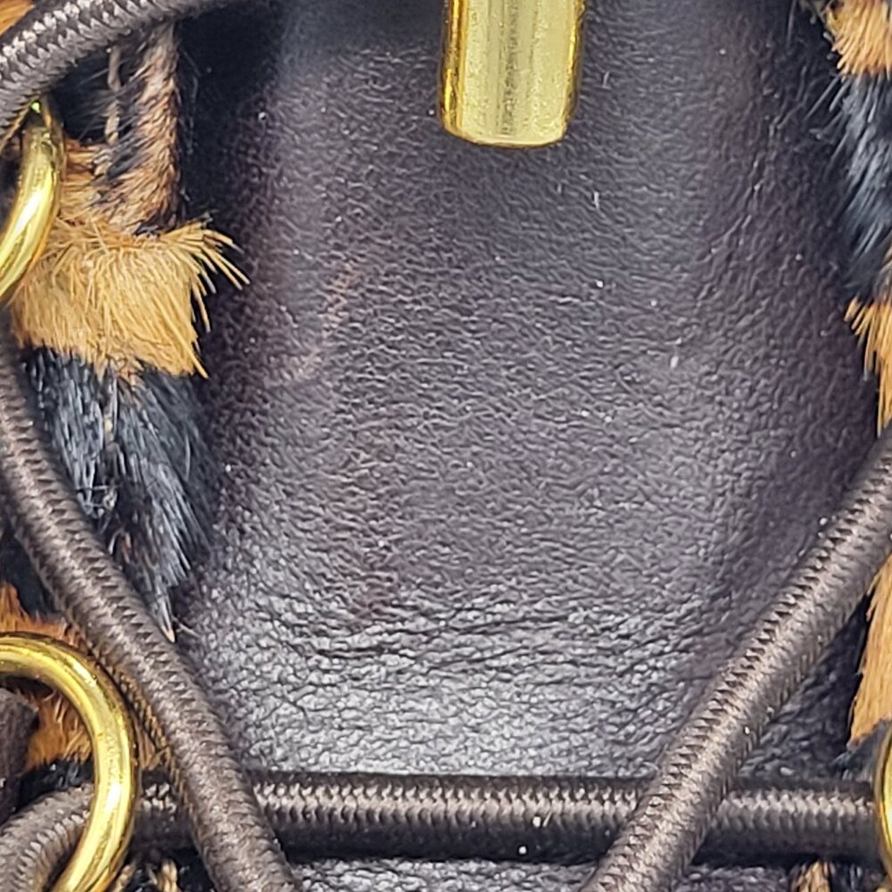 Tory Burch Halima Animal Print Lace-Up Booties - Picture 13 of 16